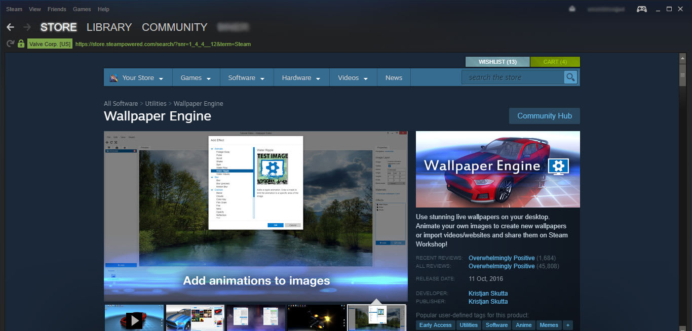 Steam Wallpaper Engine